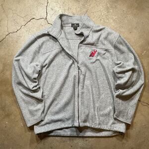 New Jersey Devils Sweater Mens XL Black NHL Quarter Zip